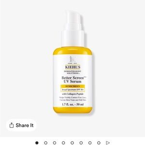 KIEHL’S Better Screen UV Serum Sunscreen, 1.7 oz
